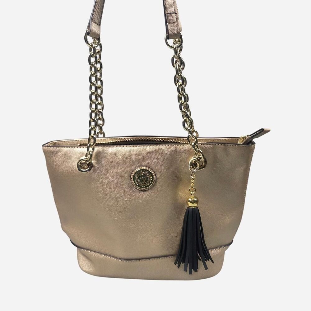 Anne-klein Women's Gold and Tan Bag